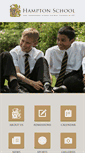 Mobile Screenshot of hamptonschool.org.uk